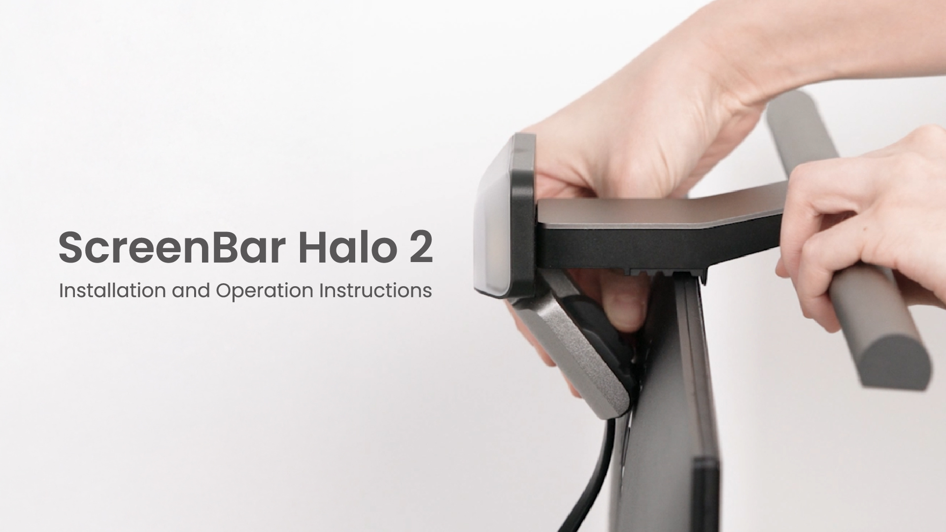 Amazon.co.jp: BenQ ScreenBar Halo 2 モニターライト モニター掛け式